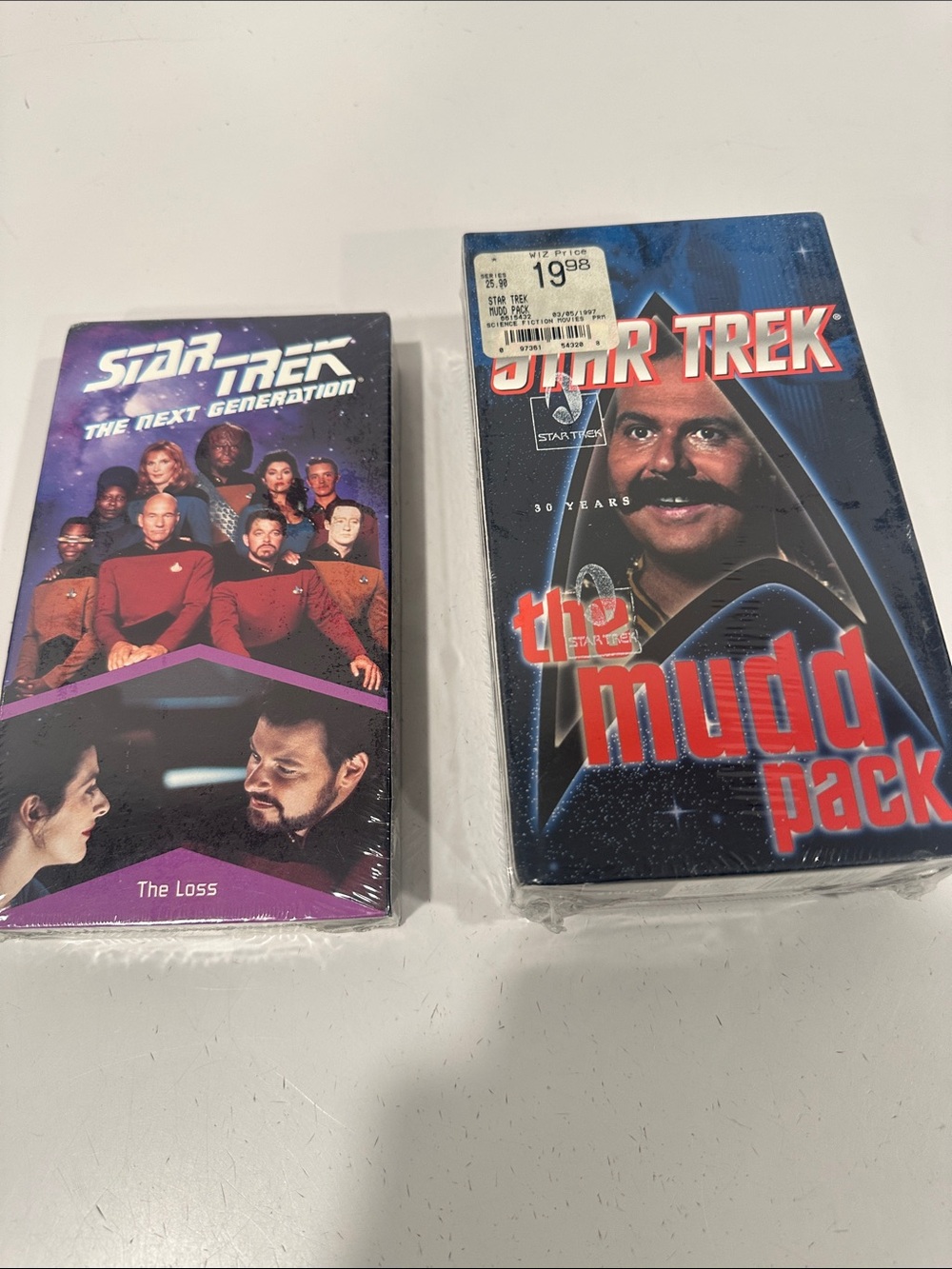 Lot of Star Trek VHS The Mudd Pack & The Loss